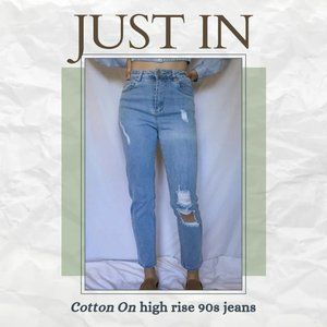 Cotton On high rise 90s jeans